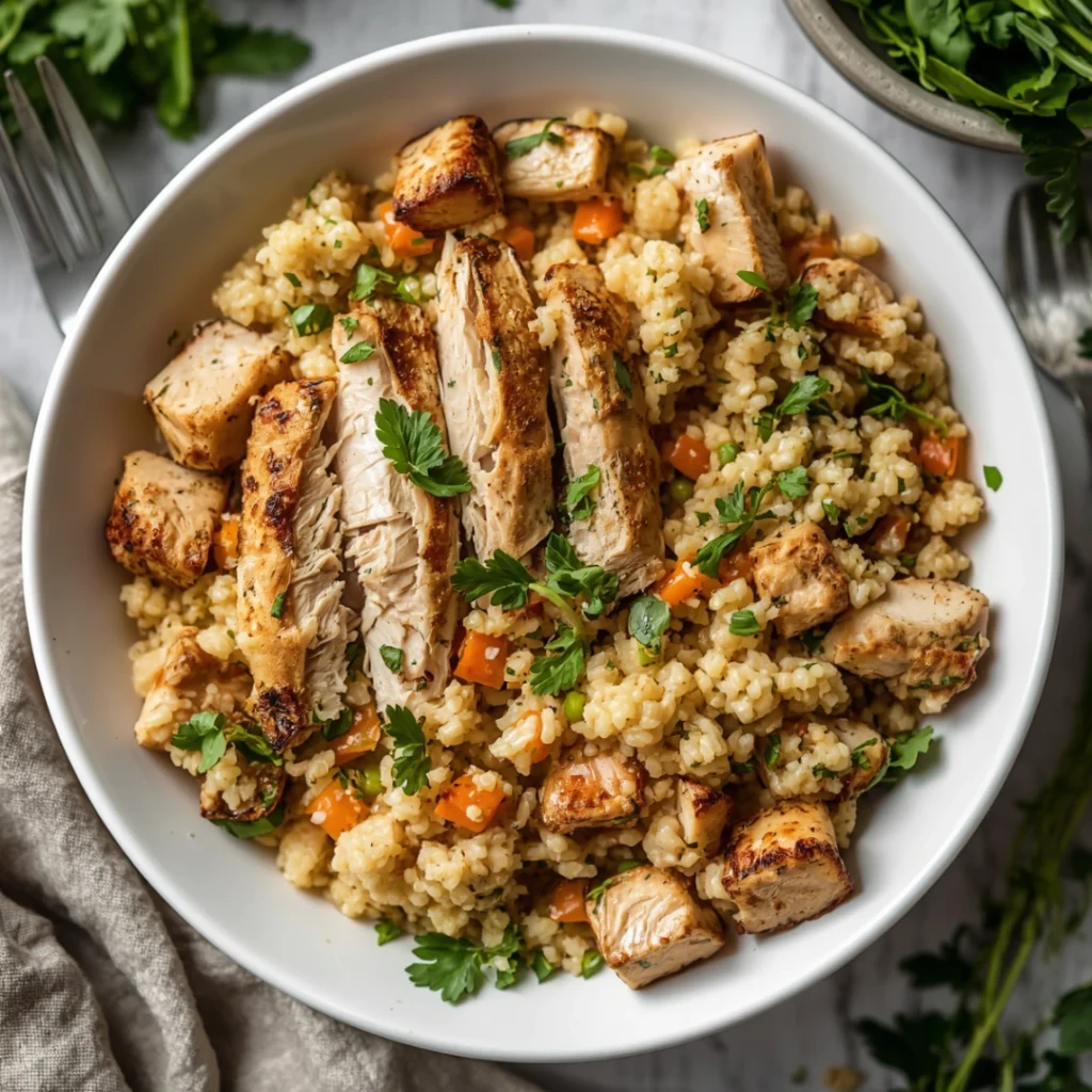 Couscous Chicken Salad