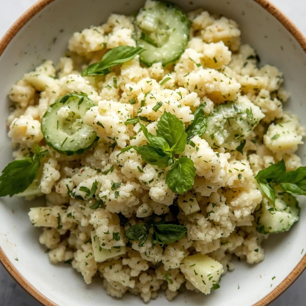 Couscous Cucumber Salad