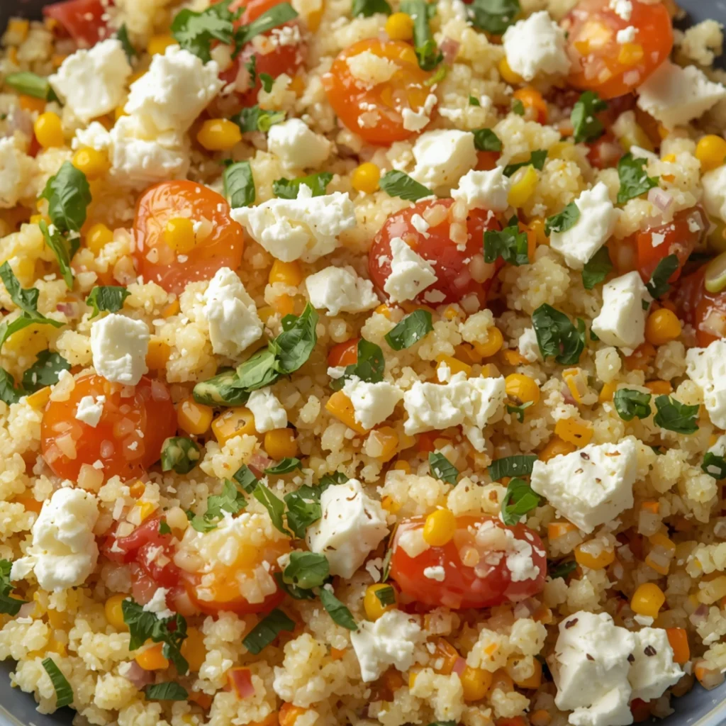 Couscous Feta Salad