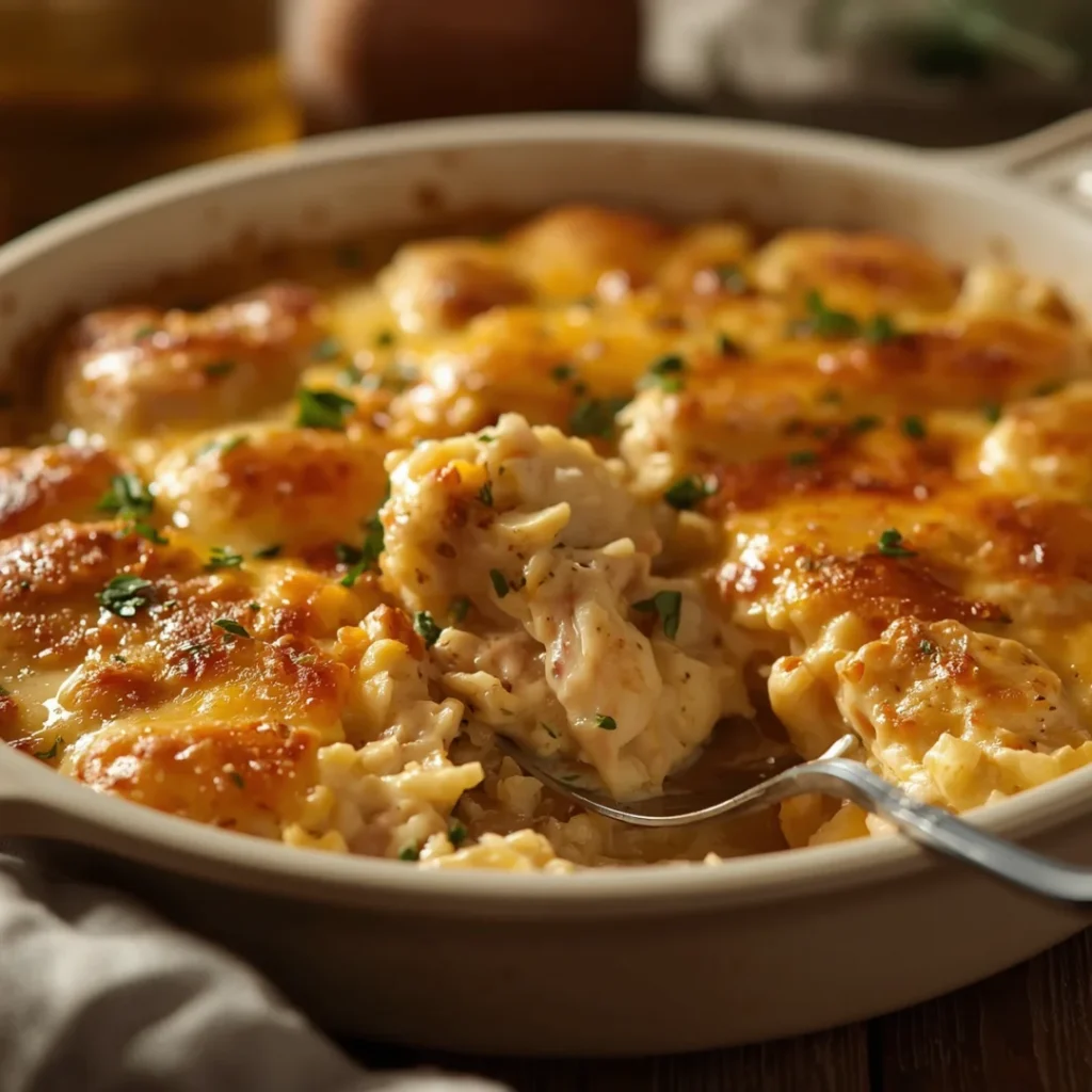 Creamy Chicken and Rice Casserole