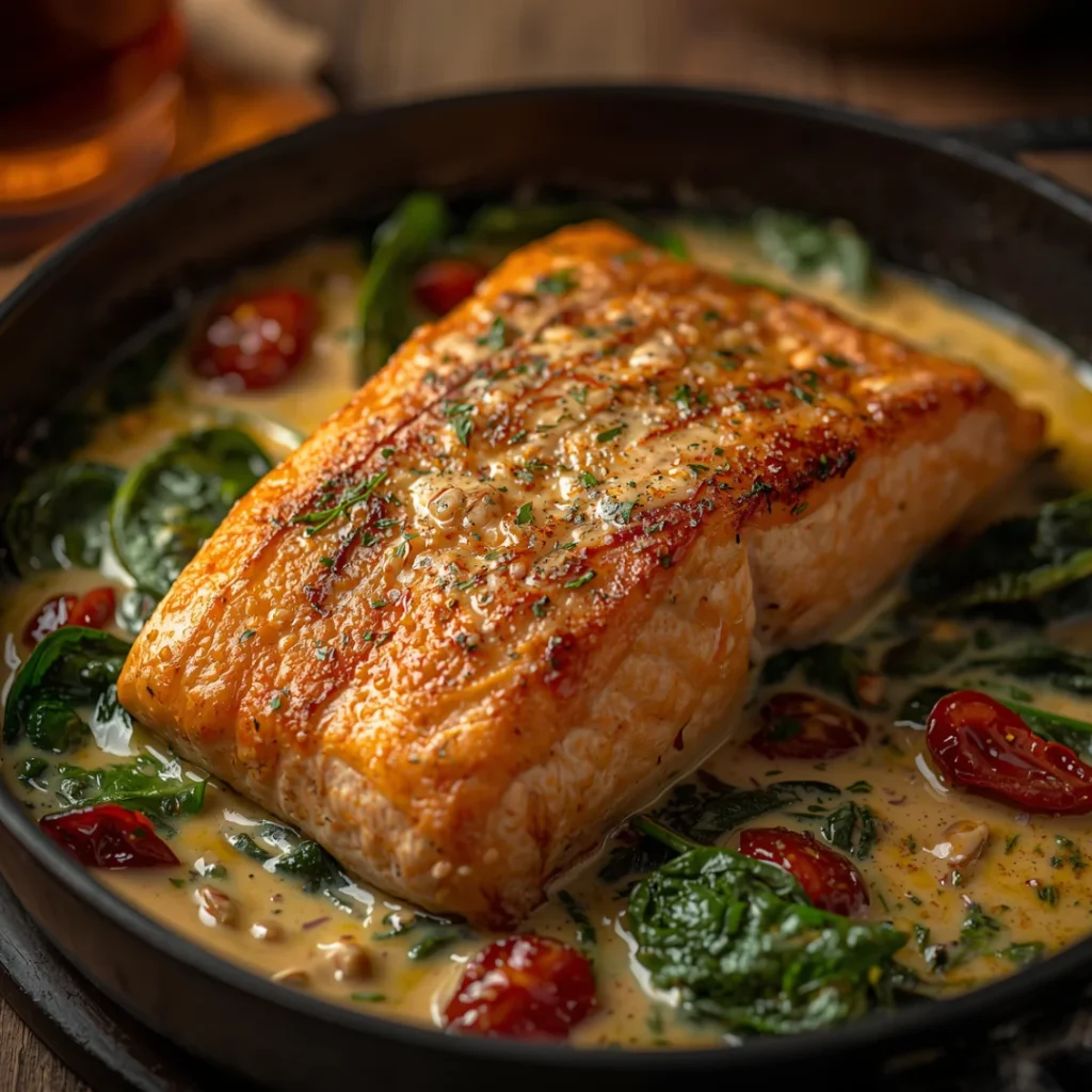 Creamy Tuscan Salmon