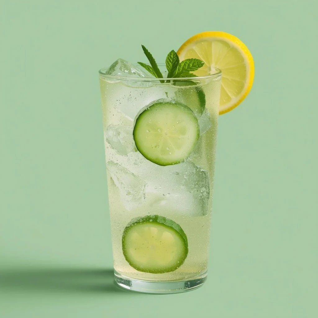 Cucumber Lemon Water