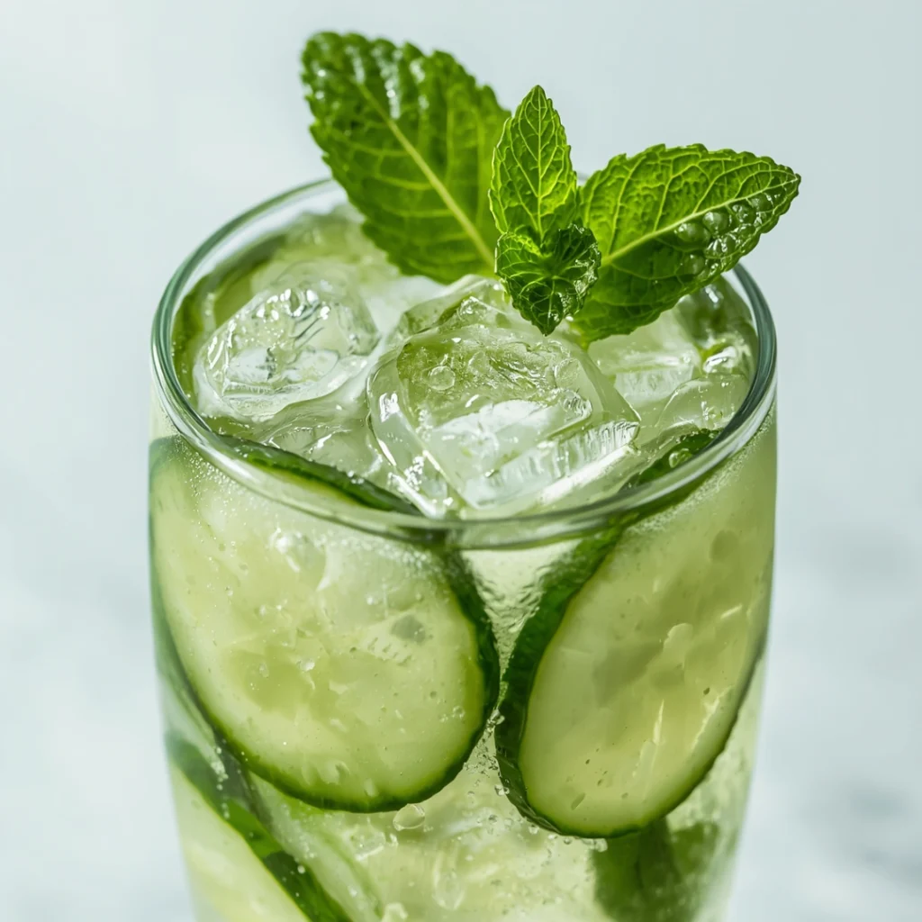Cucumber Mint Detox Drink
