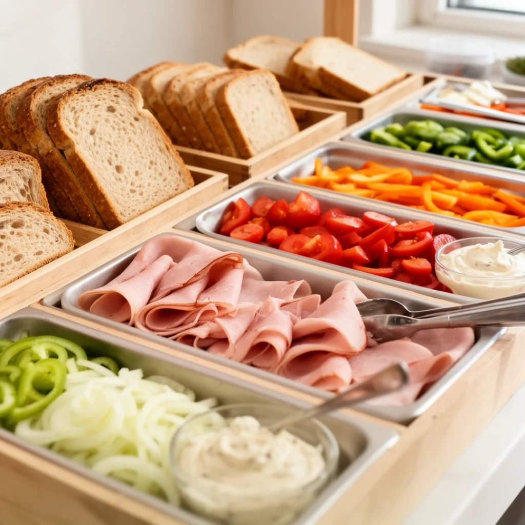 DIY Sandwich Bar