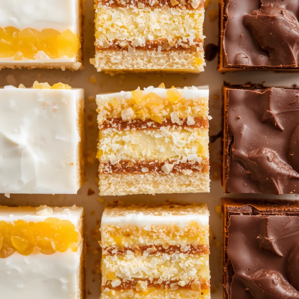 Dessert Bars Lemon Chocolate