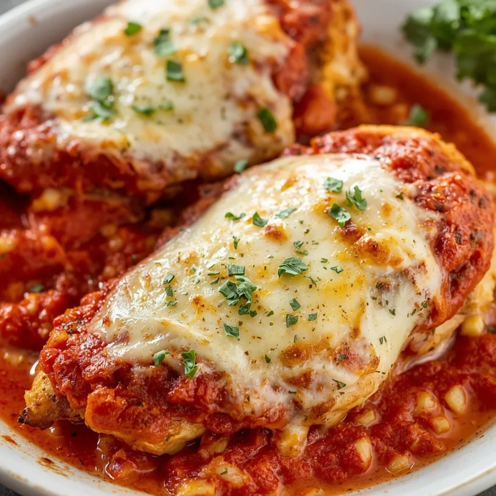 Easy Baked Chicken Parmesan