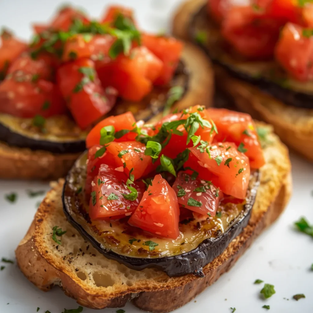 Eggplant Bruschetta