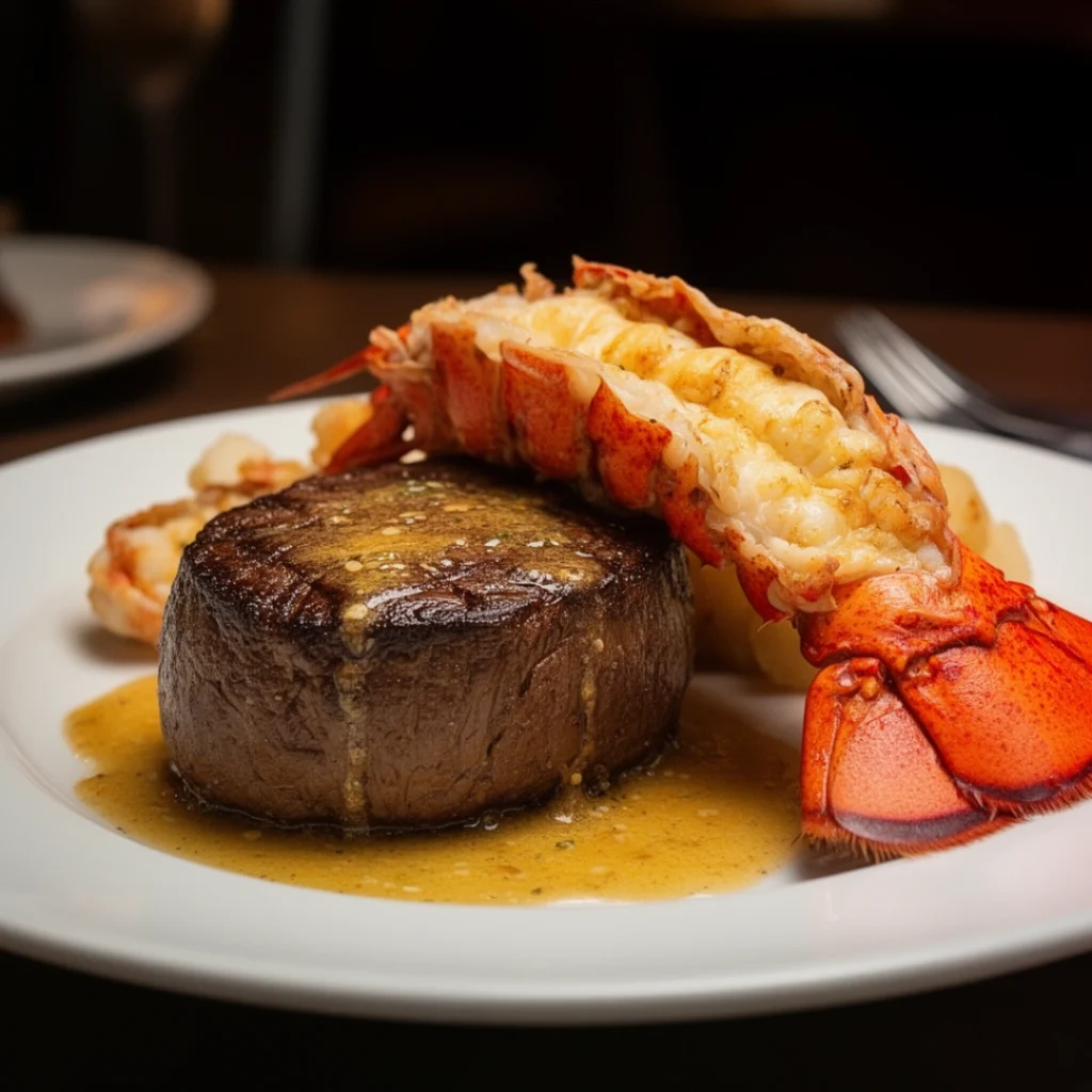 Filet Mignon with Lobster Tail