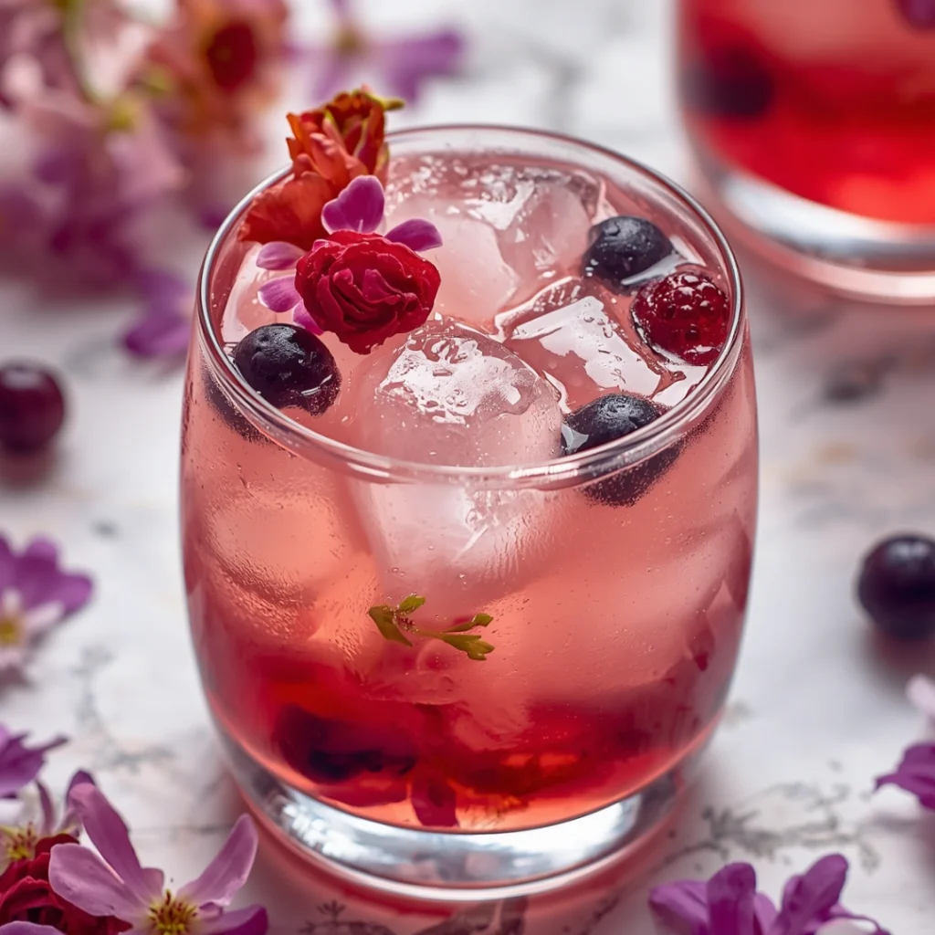 Floral Fruit Punch Rose Berries