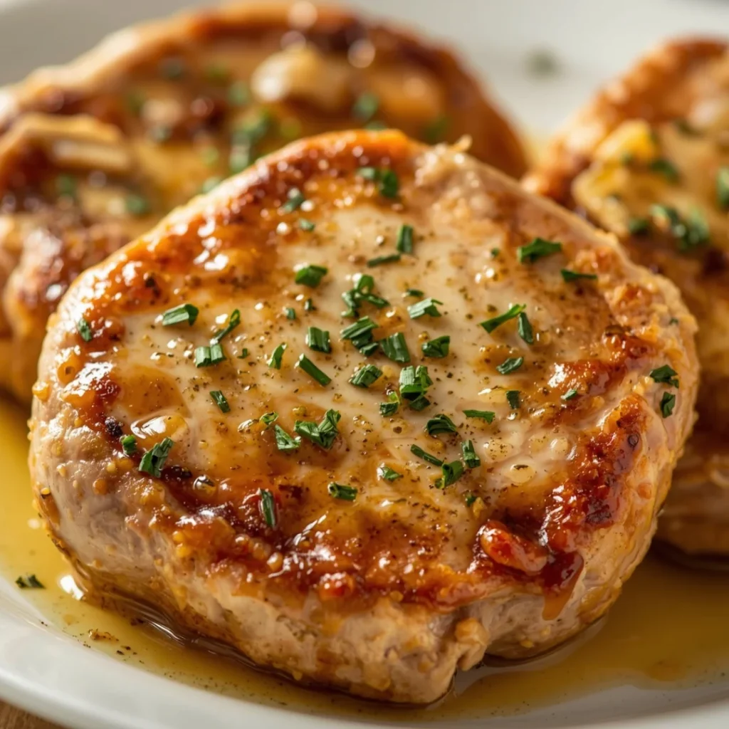 Garlic Butter Pork Chops