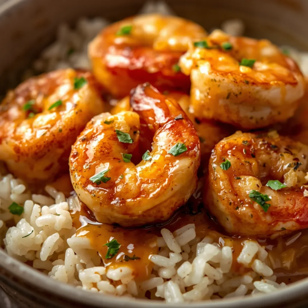 Garlic Butter Shrimp and Rice