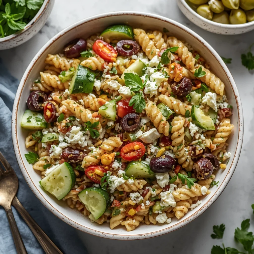 Greek Orzo Salad