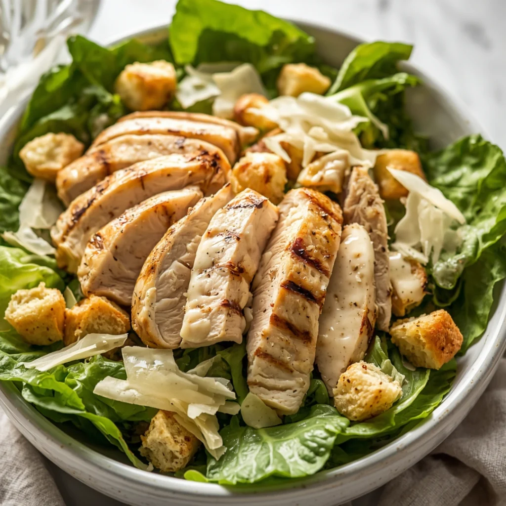 Grilled Chicken Caesar Salad