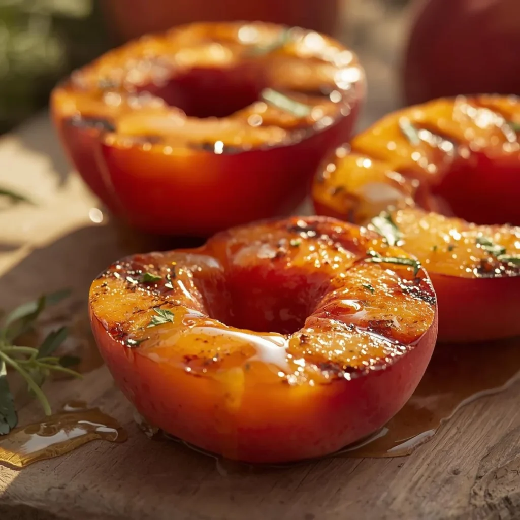 Grilled Peaches
