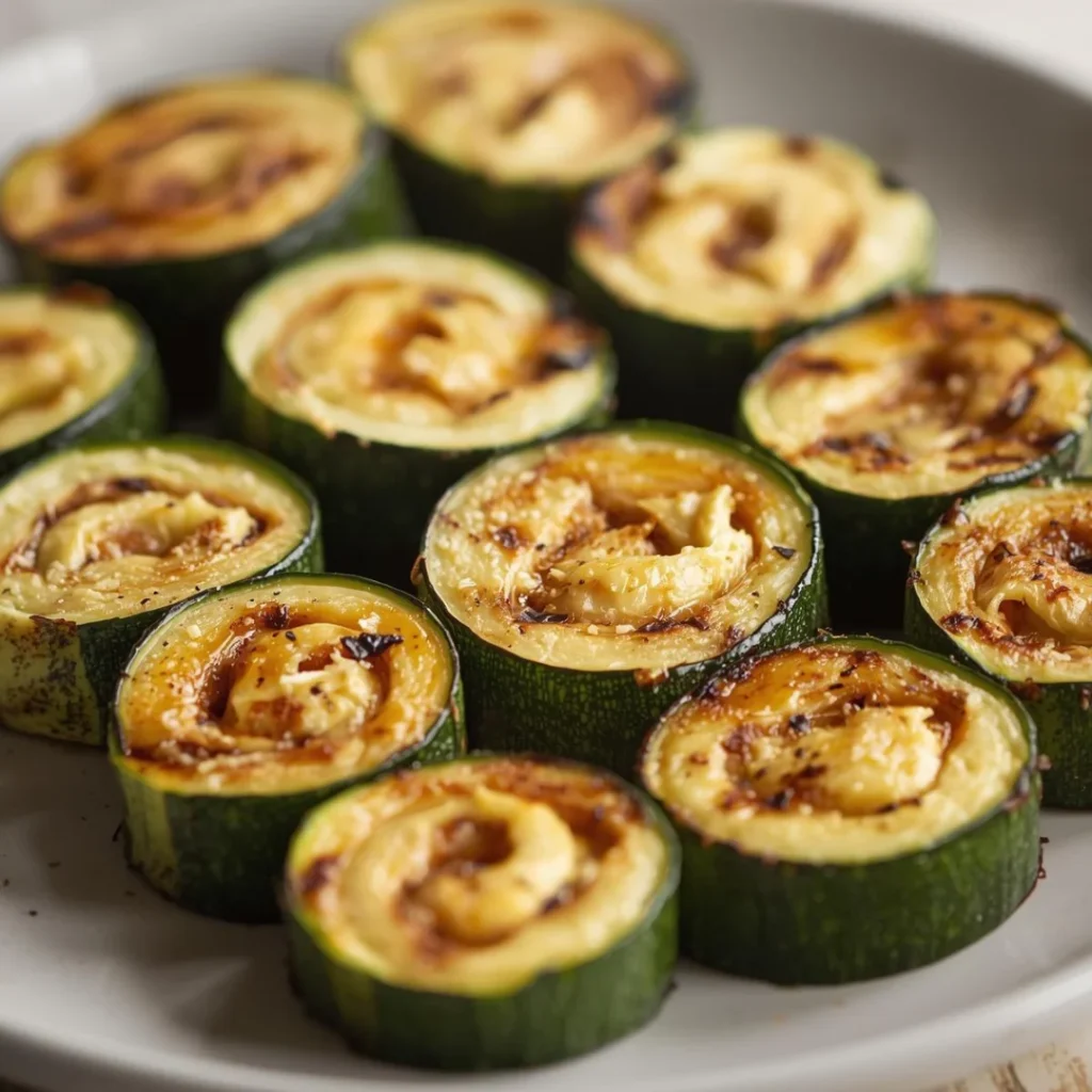 Grilled Zucchini Rolls