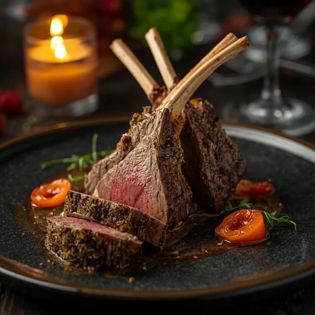 Herb Crusted Rack of Lamb