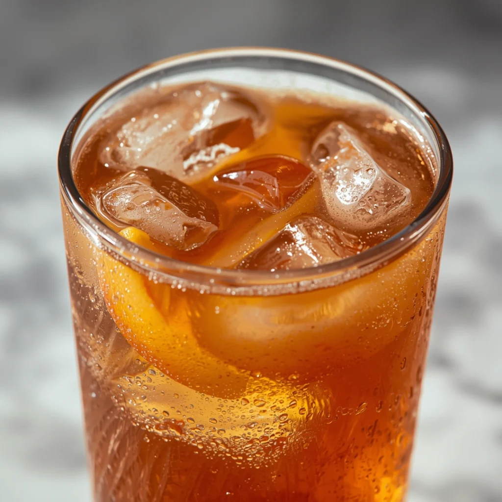Iced Peach Tea