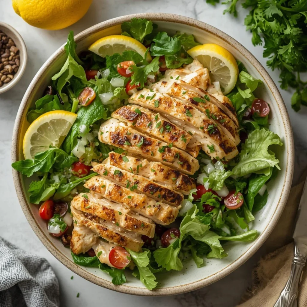 Lemon Herb Chicken Salad