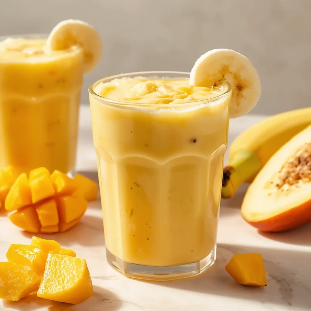 Mango Banana Smoothie