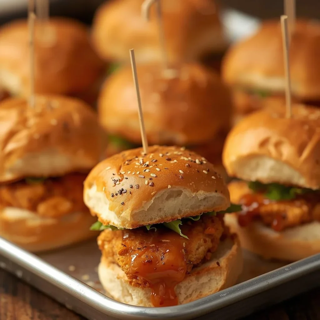 Mini Chicken Sliders