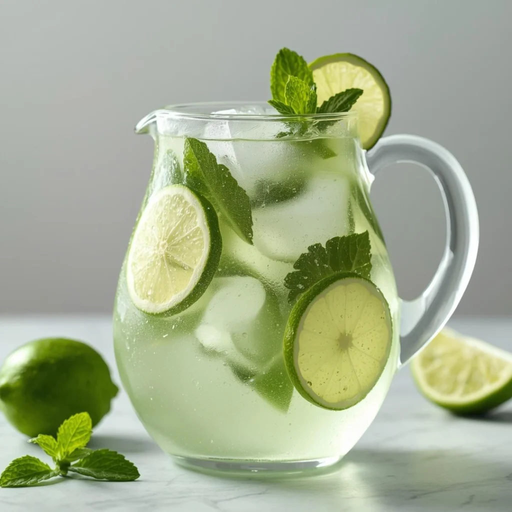 Mint Lime Cooler Pitcher