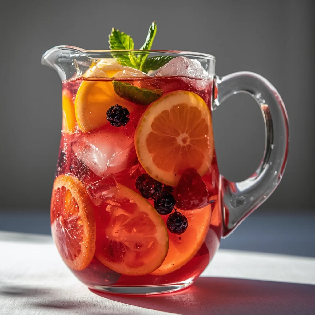Mixed Fruit Punch Pitcher