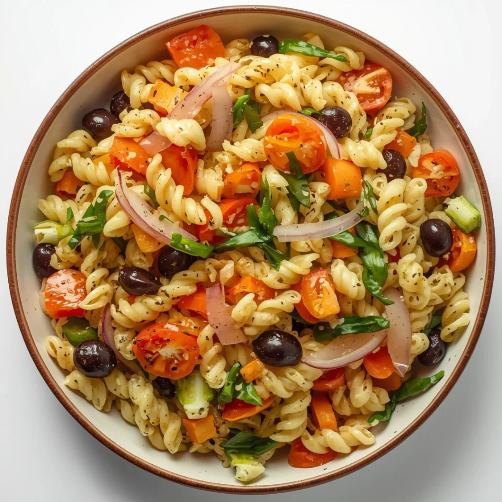 Orzo Veggie Salad