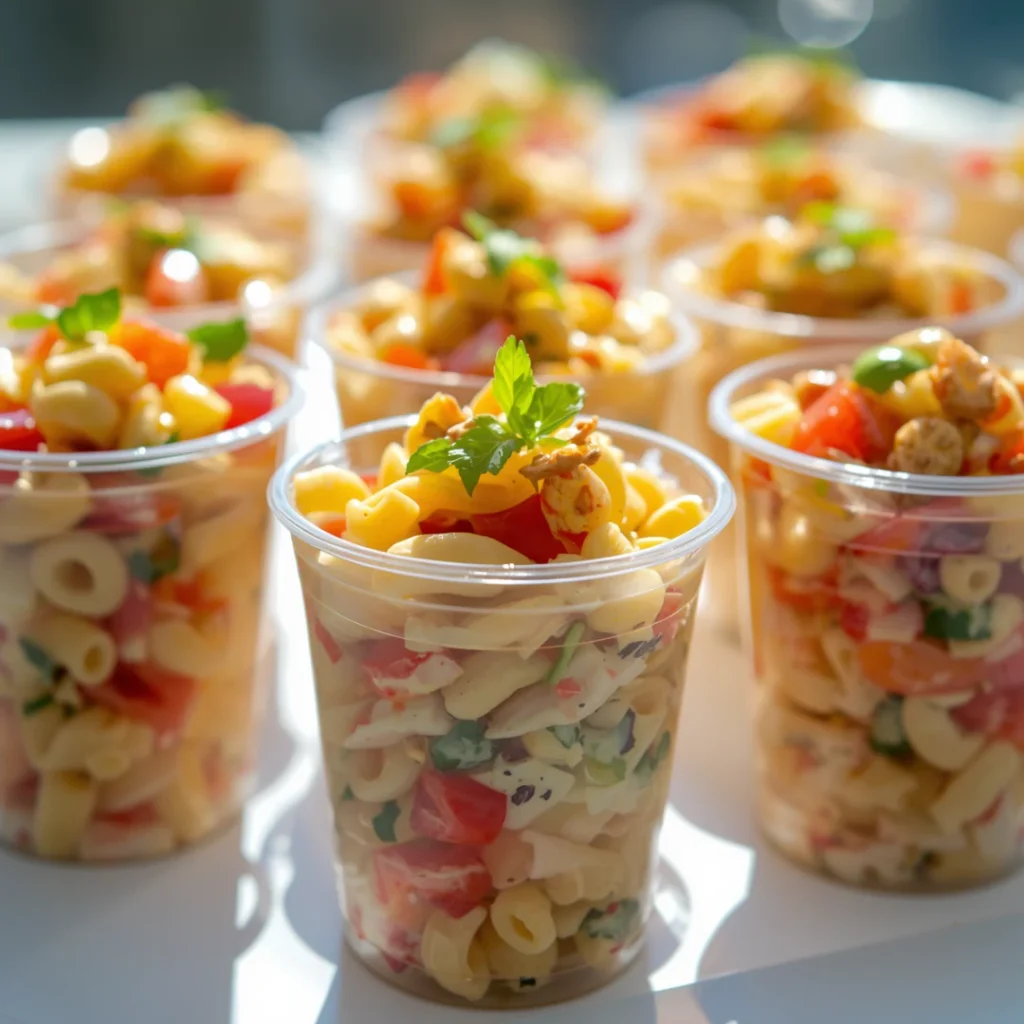 Pasta Salad Cups