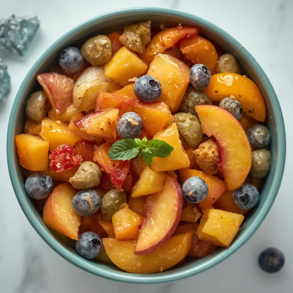 Peach Fruit Salad