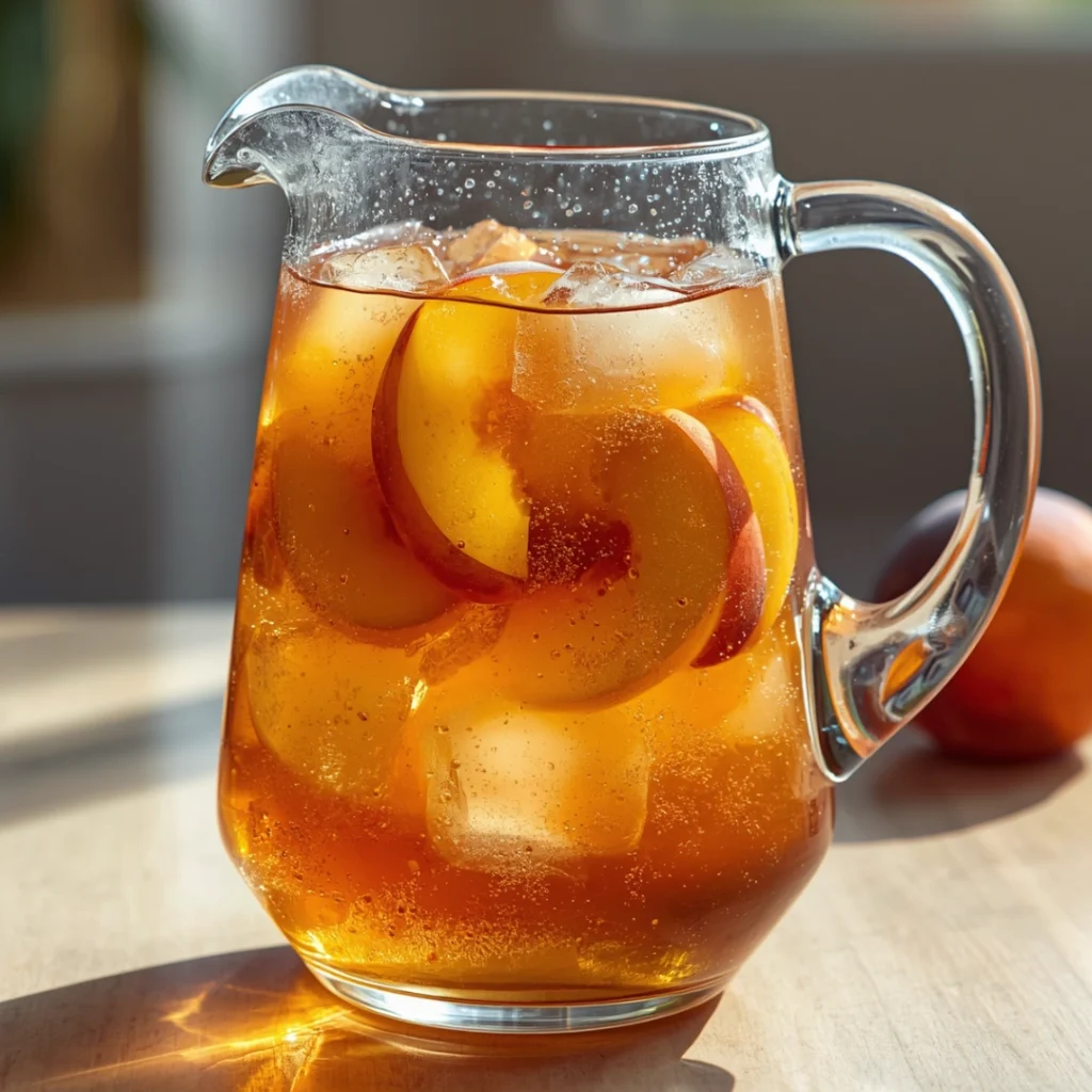 Peach Iced Tea Pitcher