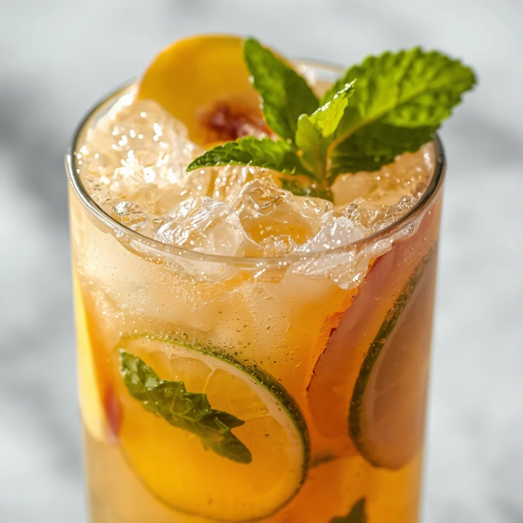Peach Mojito