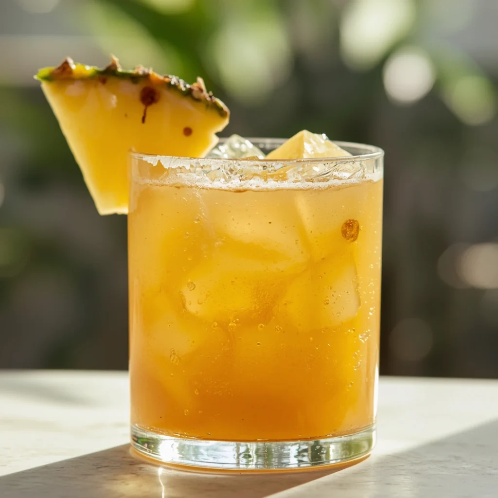 Pineapple Ginger Mocktail