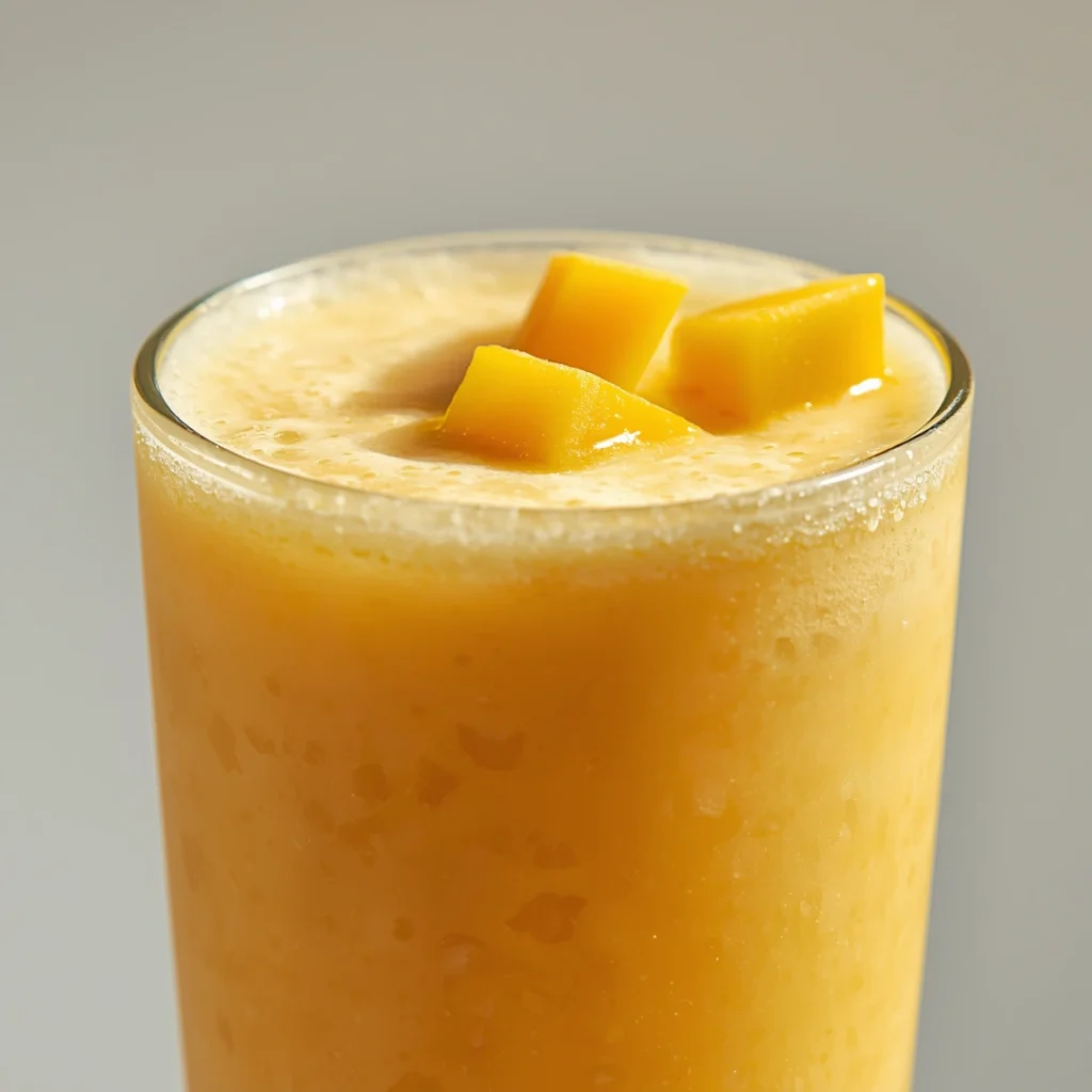 Quick Mango Shake