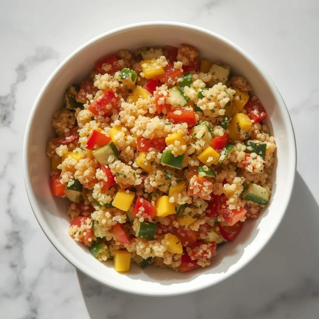 Quinoa Veggie Salad 1