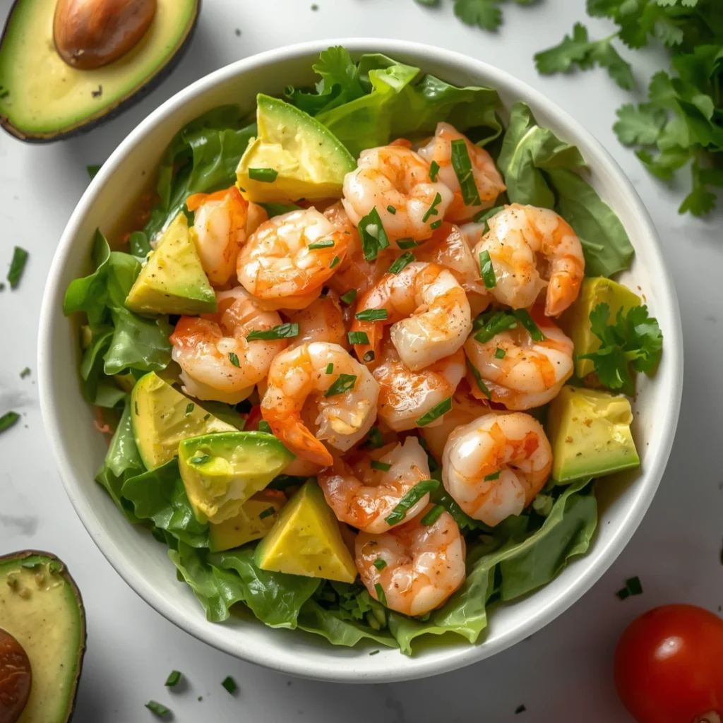 Shrimp Avocado Salad 1