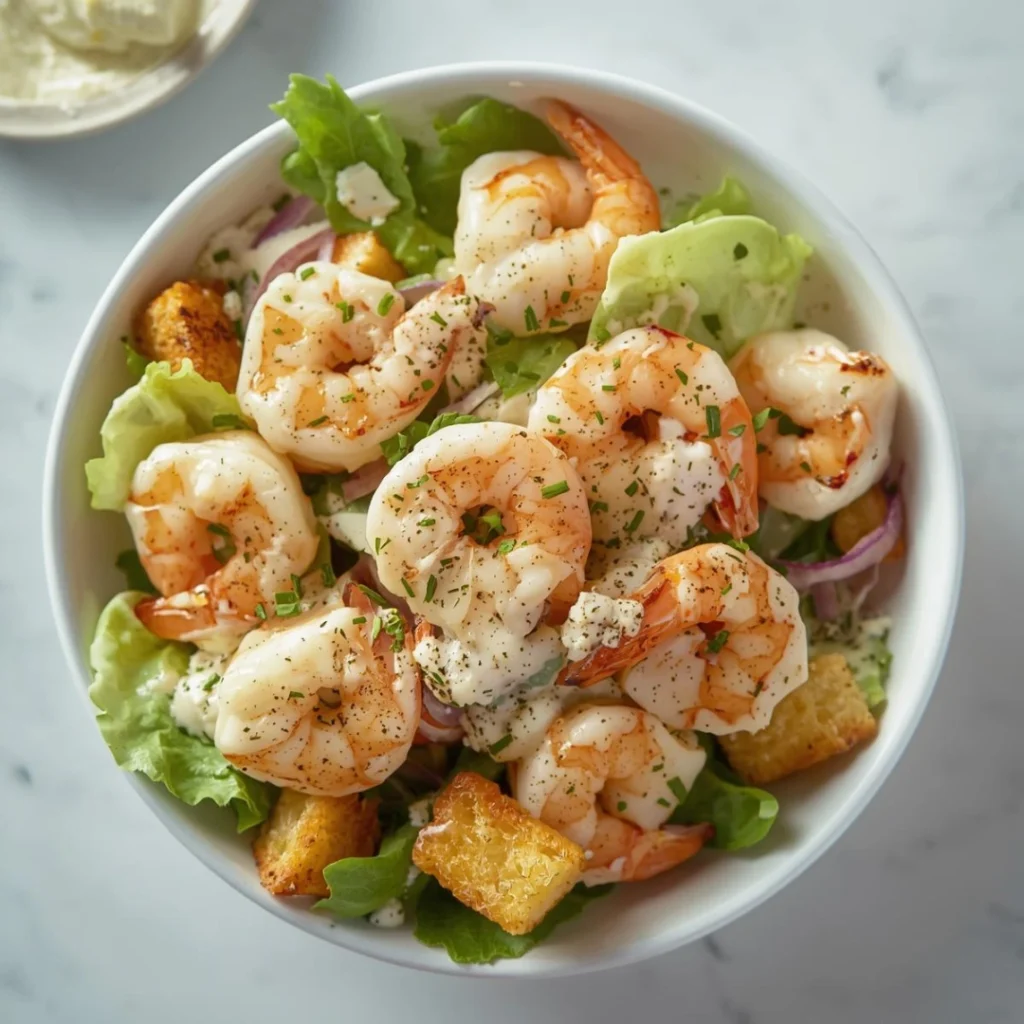 Shrimp Caesar Salad