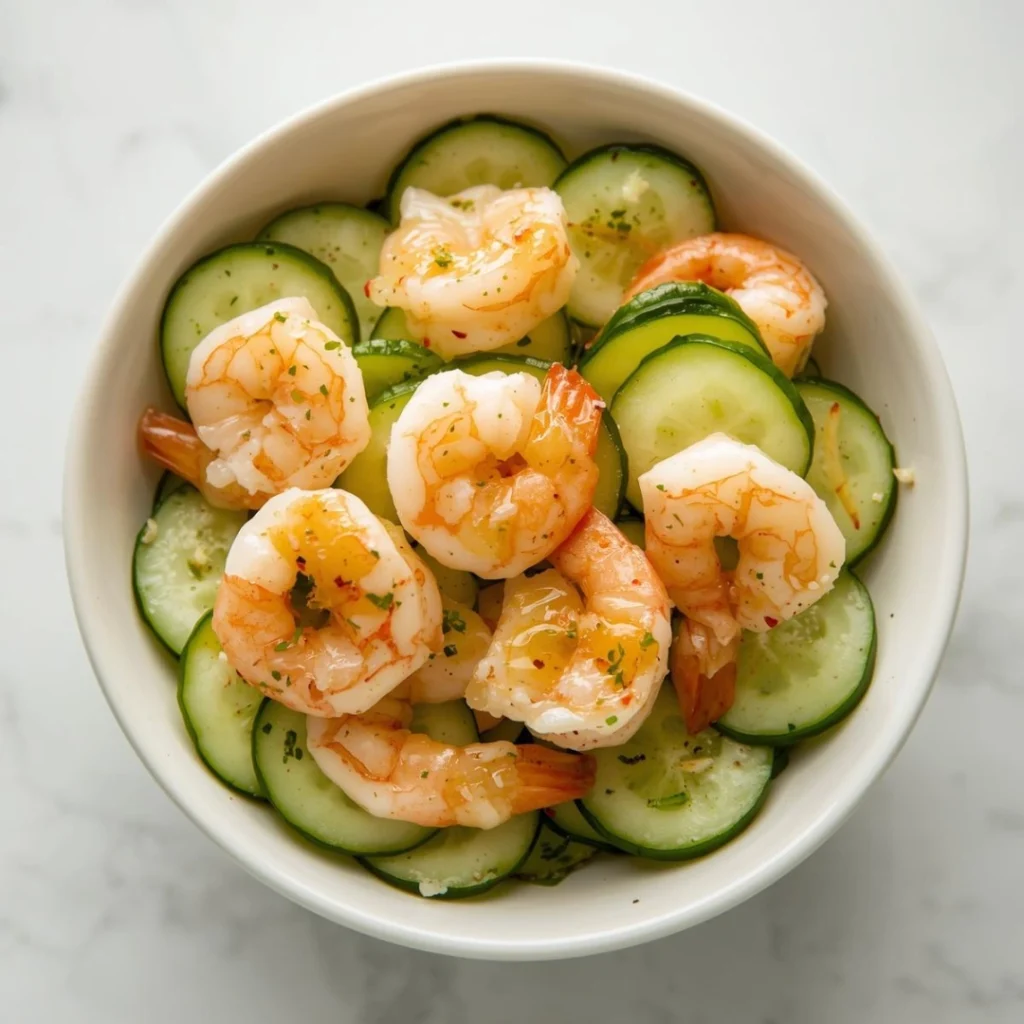 Shrimp Cucumber Salad