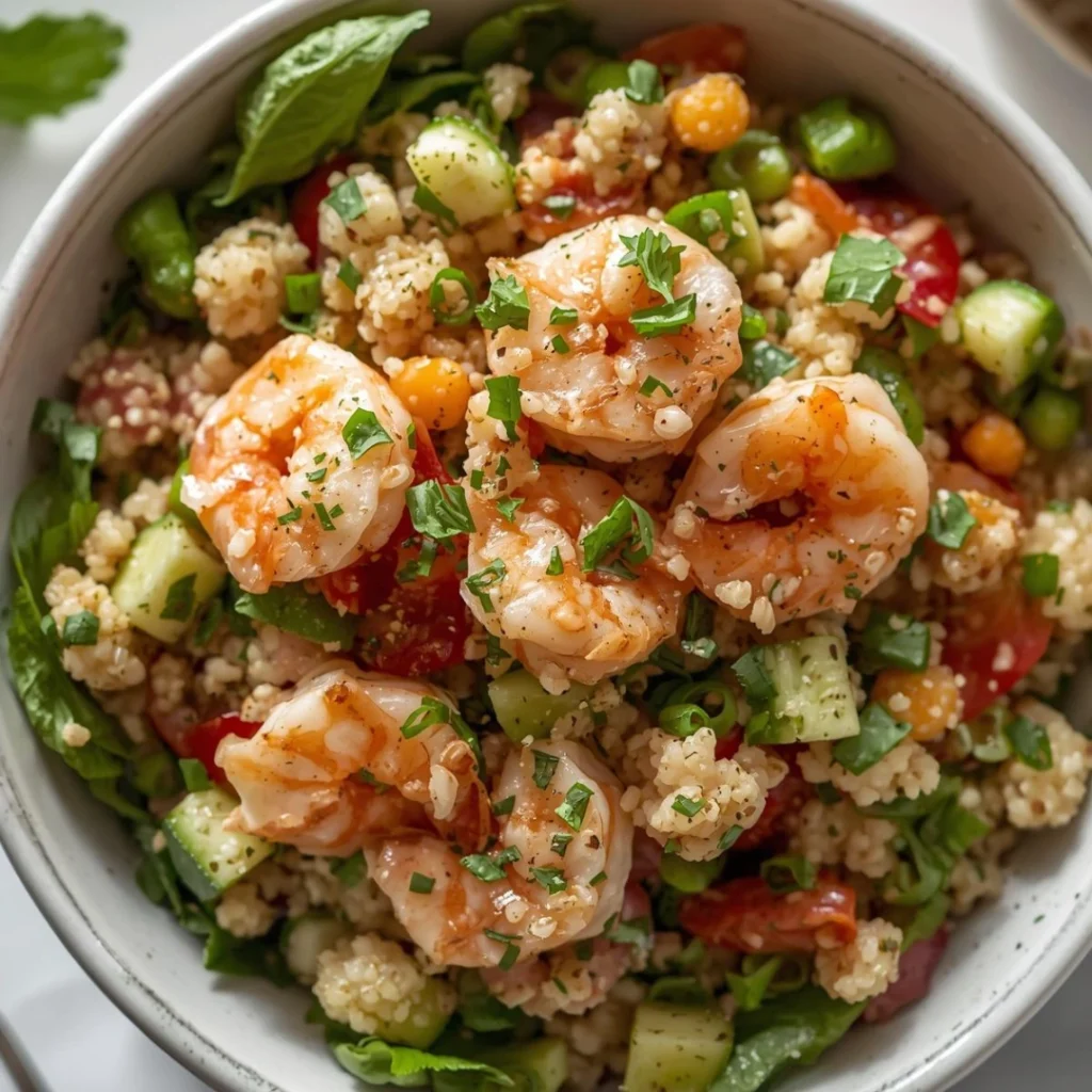 Shrimp Quinoa Salad