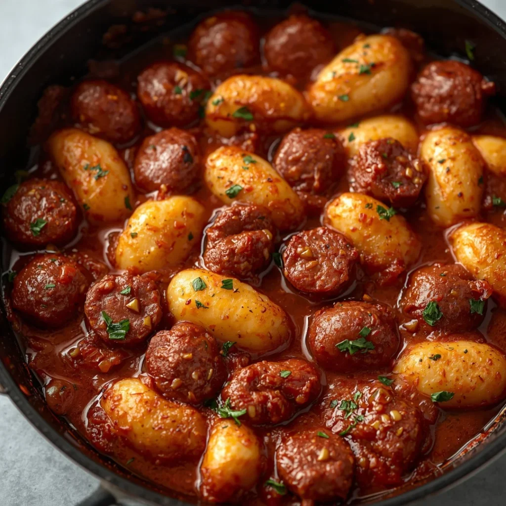 Skillet Gnocchi with Sausage