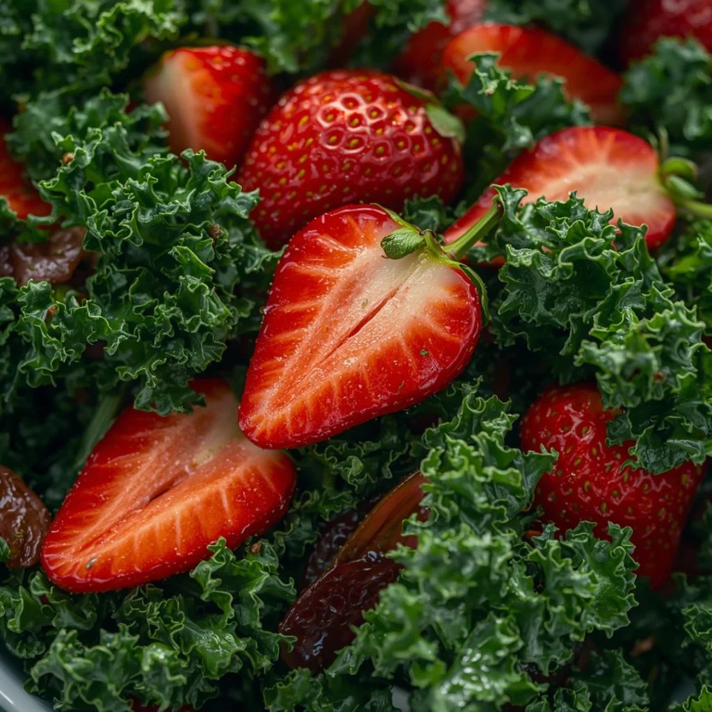 Strawberry Kale Salad