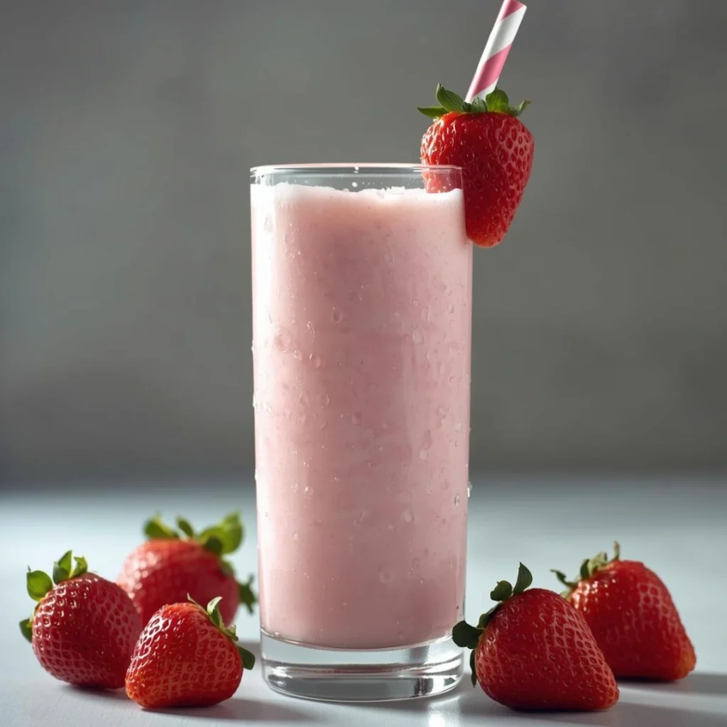 Strawberry Milkshake 1