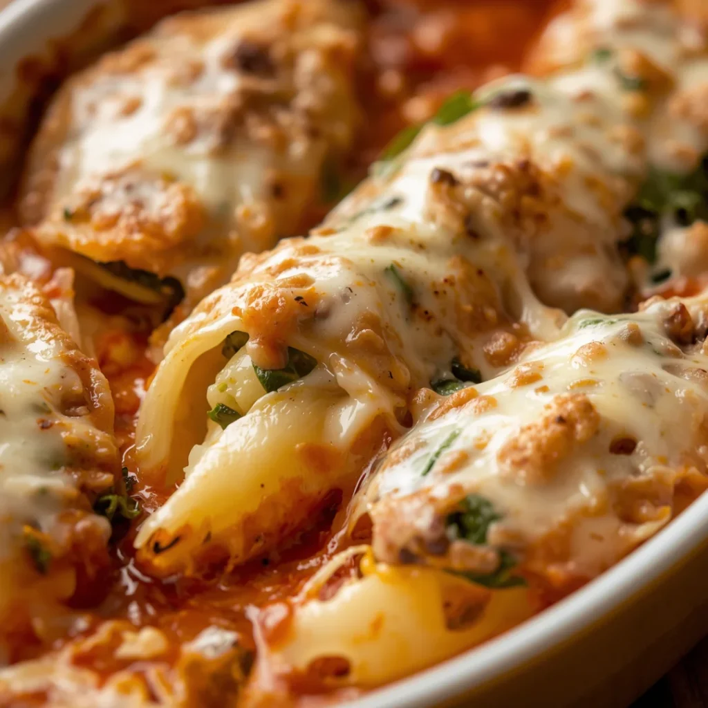 Stuffed Shells with Ricotta and Spinach