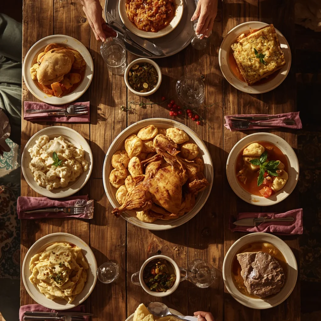 Sunday family dinner