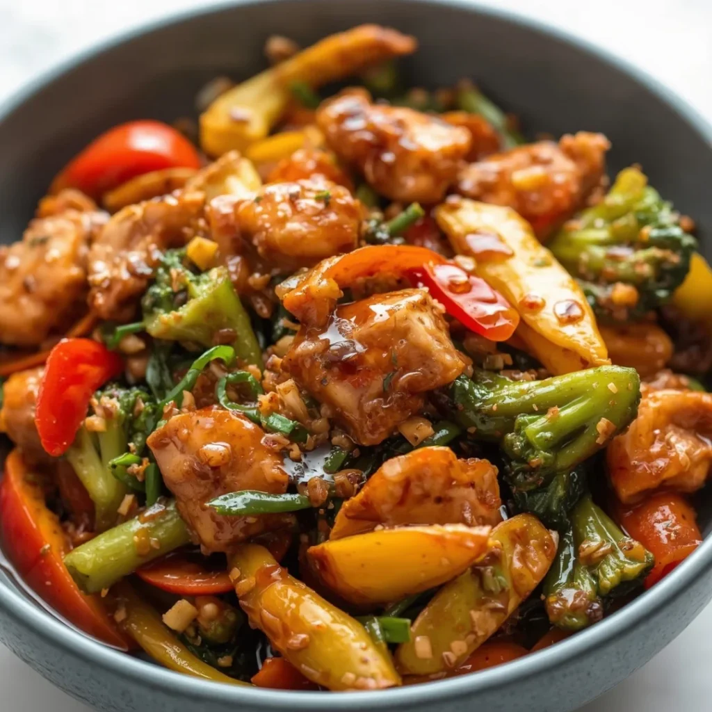 Teriyaki Chicken Stir Fry