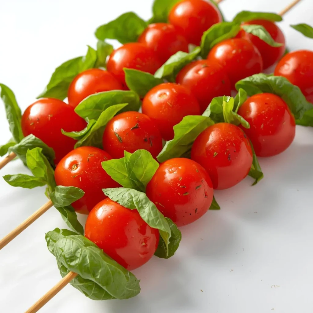 Tomato Basil Skewers