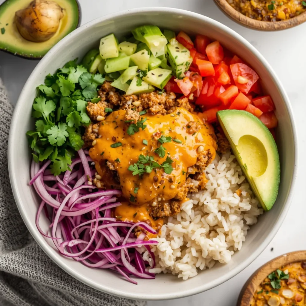 Turkey Taco Bowls