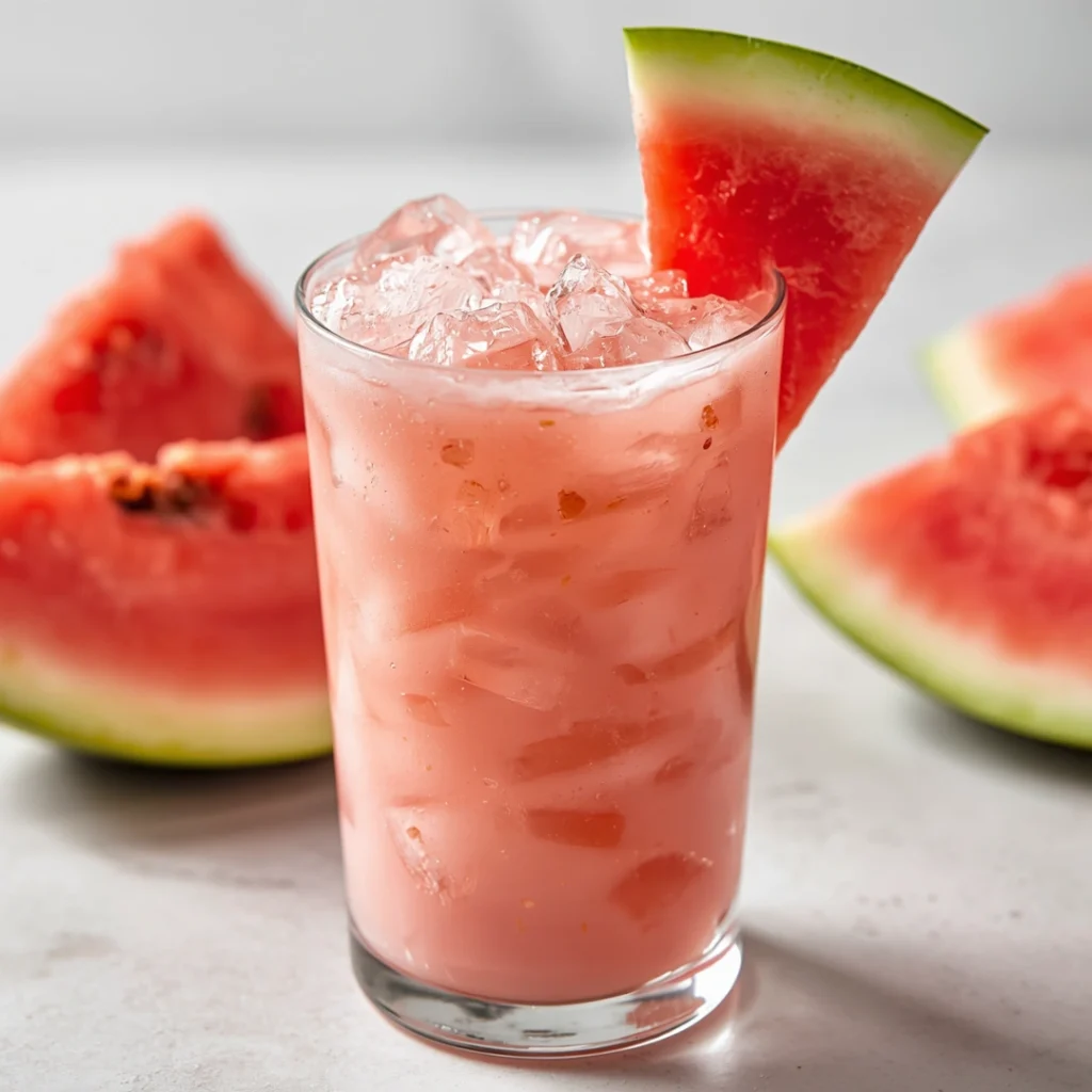 Watermelon Coconut Drink