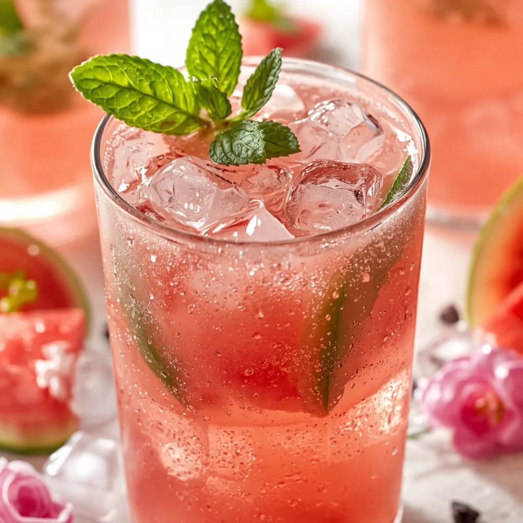 Watermelon Mint Cooler 1