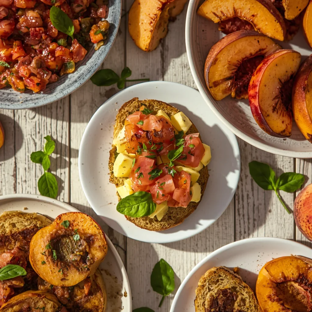 bright summer appetizer