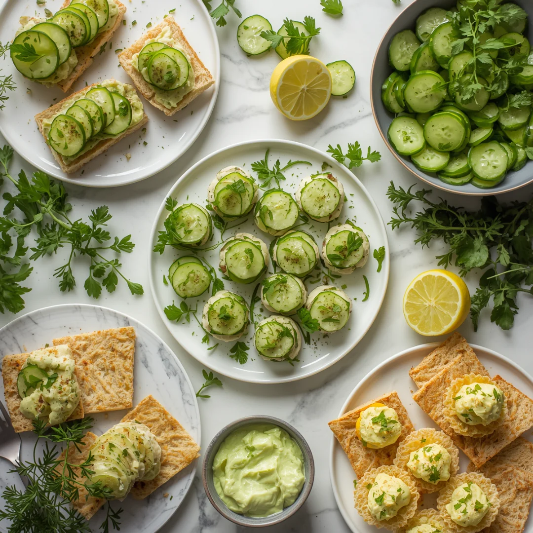 cucumber appetizers